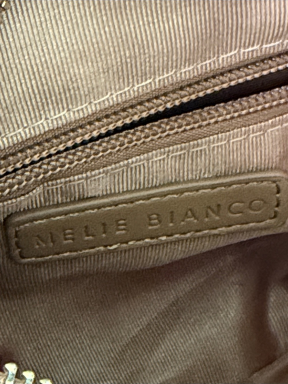 Melie Bianco Drew Small Handle Bag (Taupe) - Picture 6 of 7
